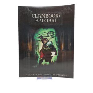 Clanbook Salubri Vampire The Dark Ages White Wolf WW2822 1999 Trade Paperback